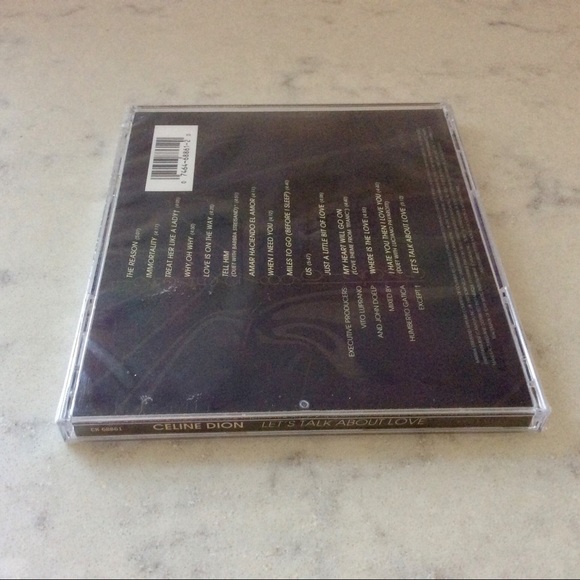 Celine Dion - Let’s Talk About Love CD - Picture 4 of 5